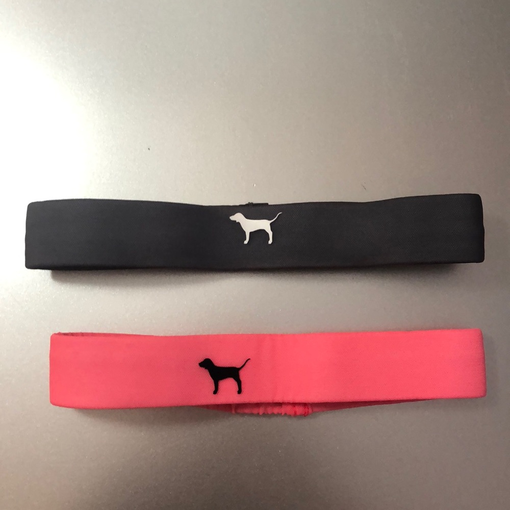 Pink VS headbands